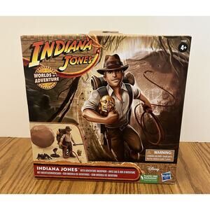 Indiana Jones World of Adventure 2.5" Action Figure w/Backpack & Accessories Toy